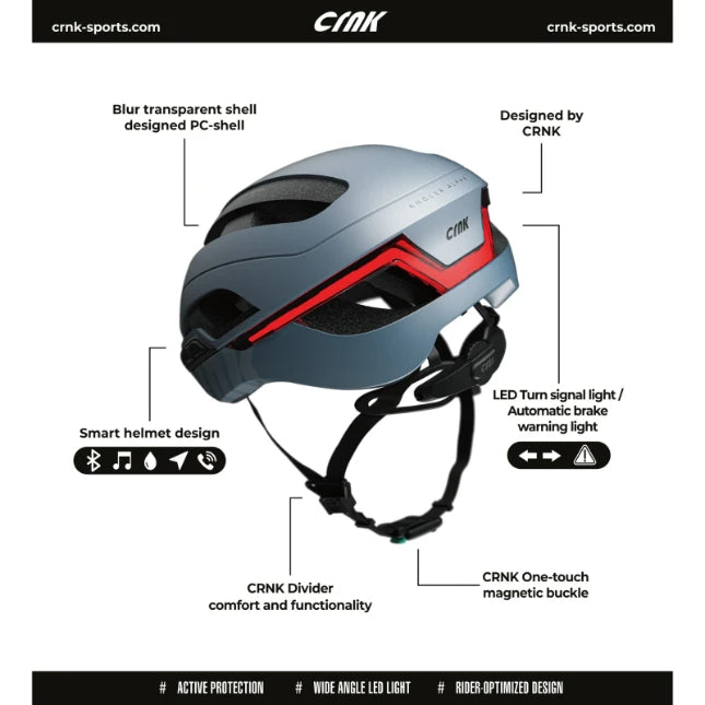 Caliber Angler Alpha Fietshelm – M – Zwart
