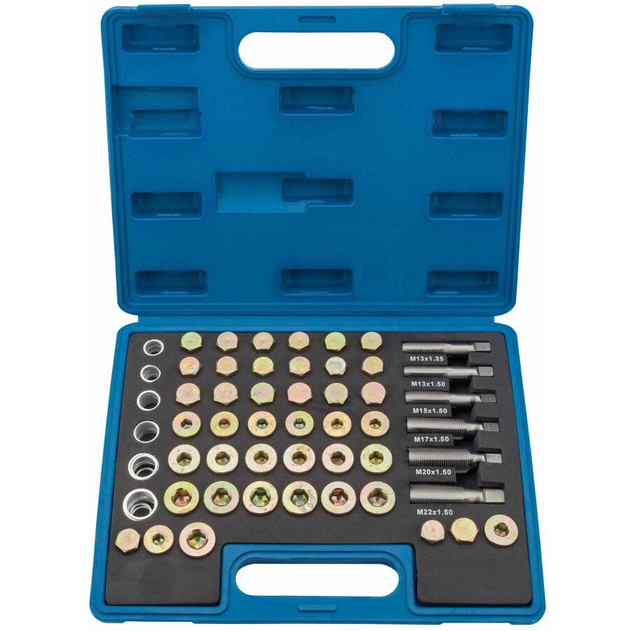 Carterplug reparatieset, 120dlgDraper ToolsMZS Gereedschap