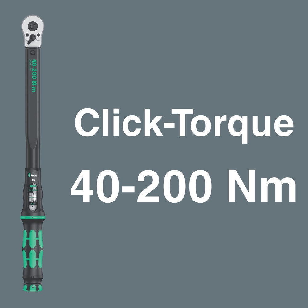 MOMENTSLEUTEL SET, CLICK-TORQUE C 3 SET 1, 13-DELIG-3