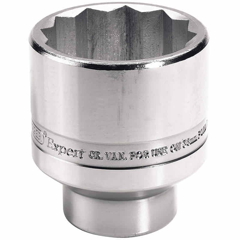 Dop voor wielnaafmoer 3/4" 12 - kant, 65mmDraper ToolsMZS Gereedschap