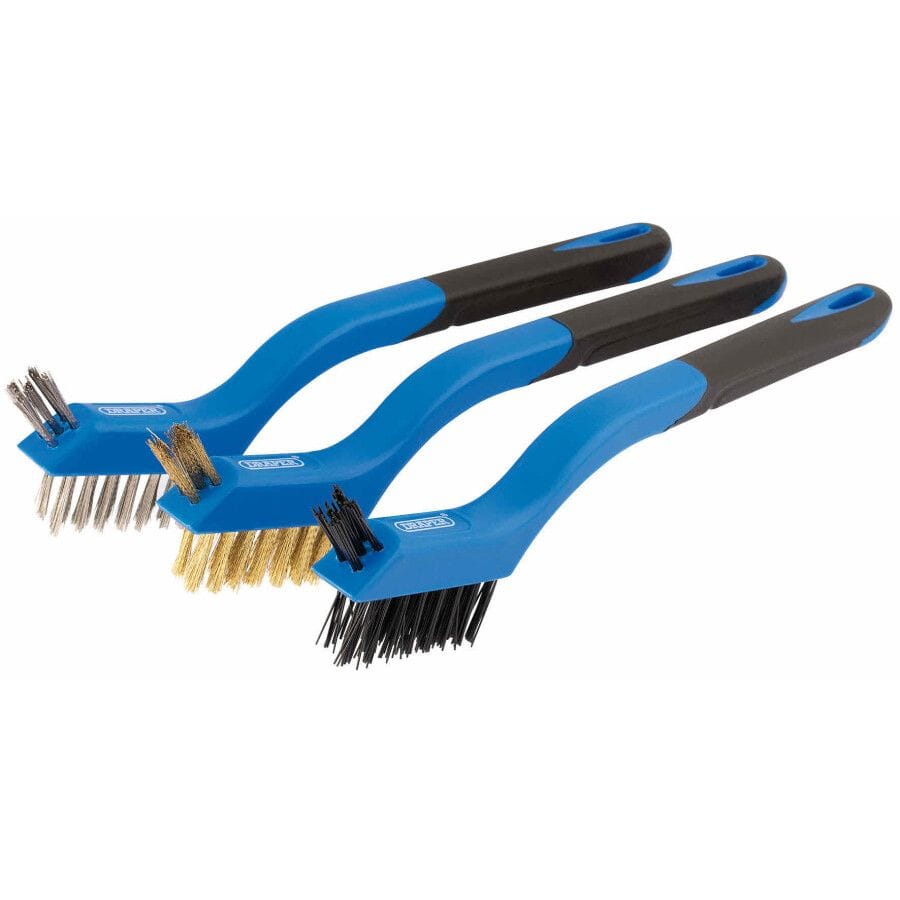 Draadborstelset, 3x8 tip bristle 210mm, 3dlgDraper ToolsMZS Gereedschap