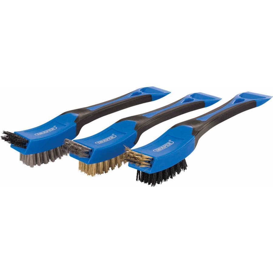 Draadborstelset, 5x12 tip bristle 210mm, 3dlgDraper ToolsMZS Gereedschap