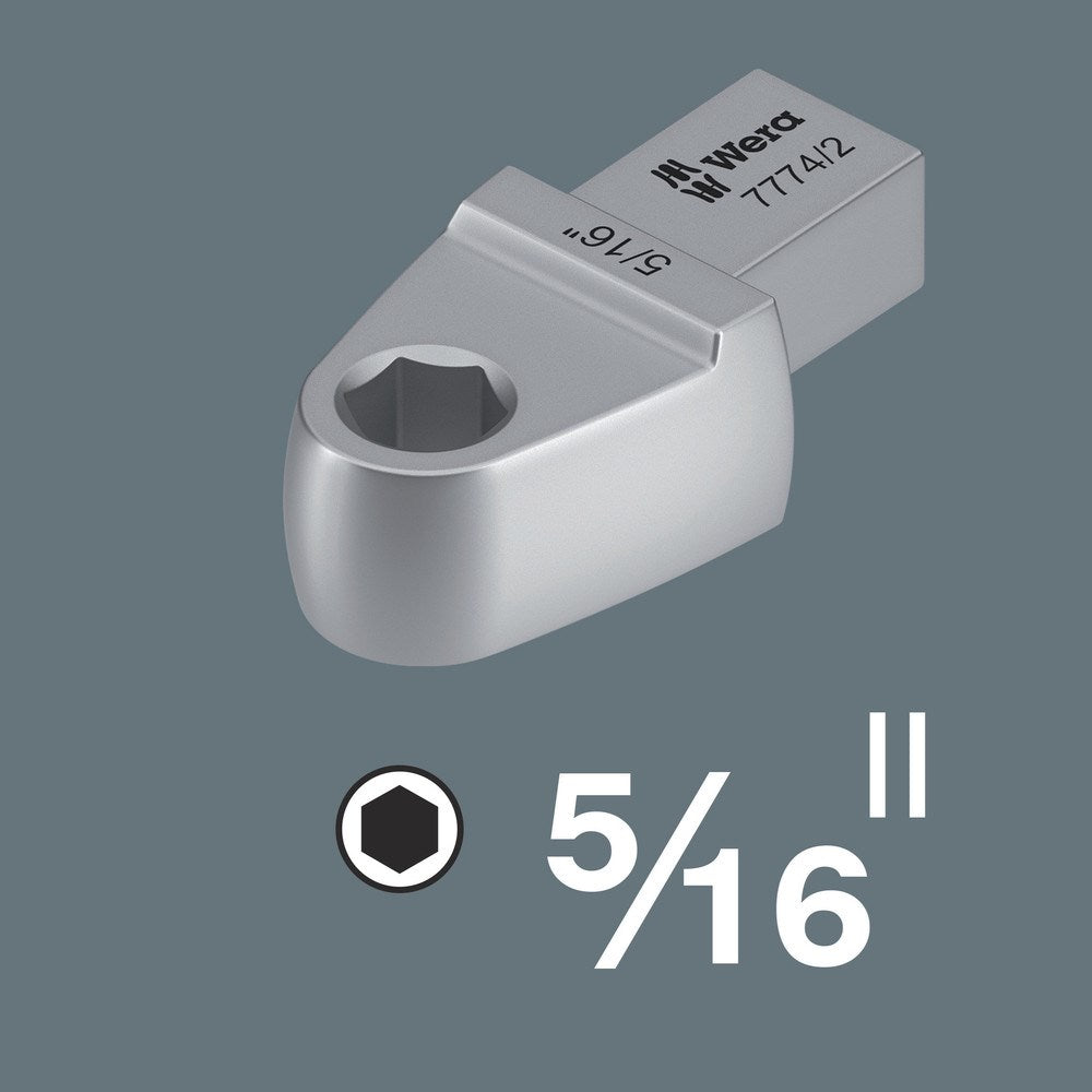 7774/2 BITADAPTER 5/16" INSTEEKGEREEDSCHAP, 9 X 12 MM, 5/16"-3