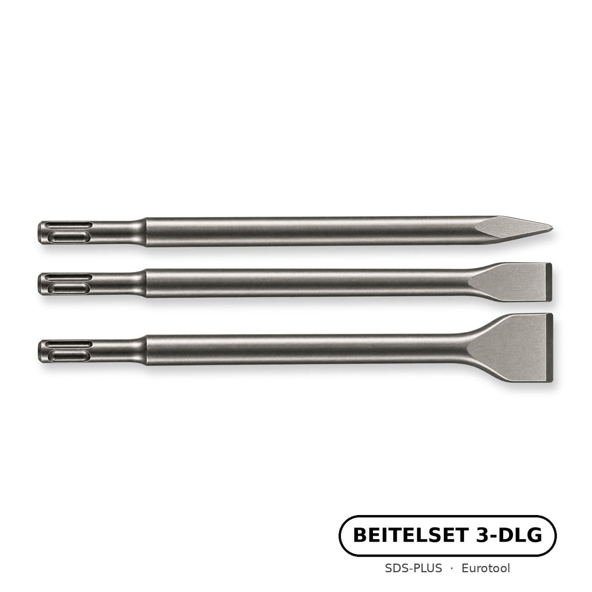 Eurotool beitelset SDS-plus
