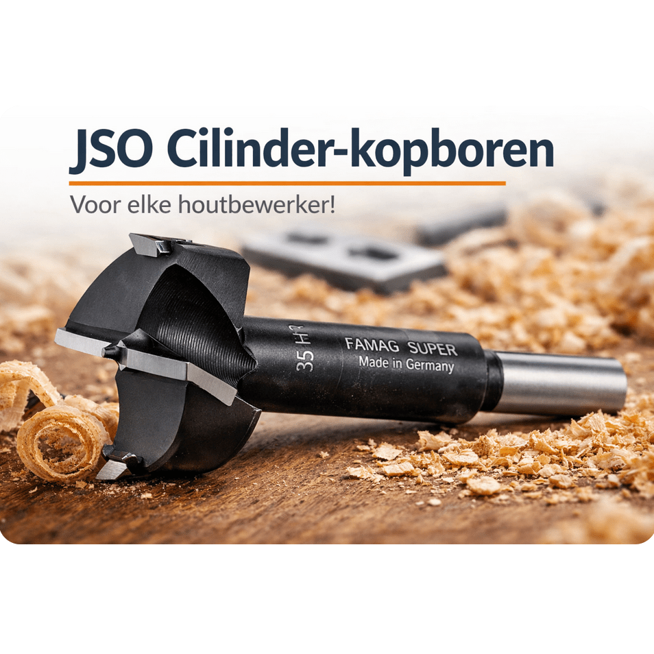 FAMAG Cilinderkopboorset 15/20/25/30/35mmFAMAGMZS Gereedschap