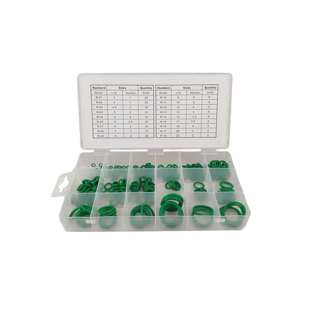 Assortiment Airco afdicht rubbers 225 delig