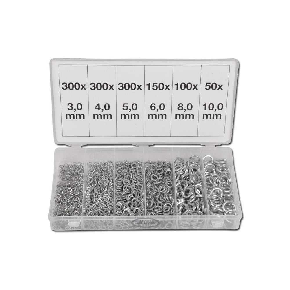 Veerringen assortiment 1200 delig