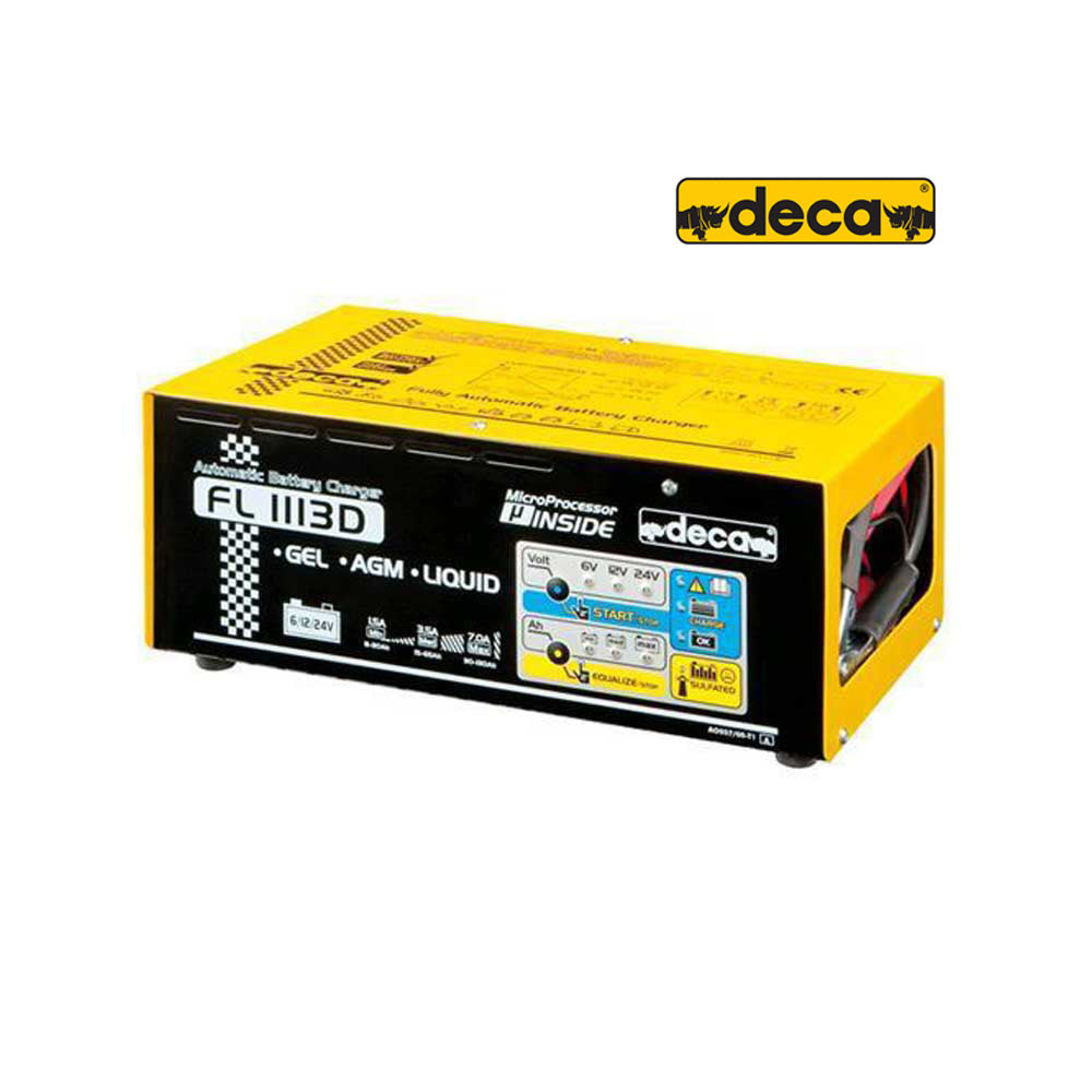 DECA Acculader 11 Amp 6/12/24 Volt