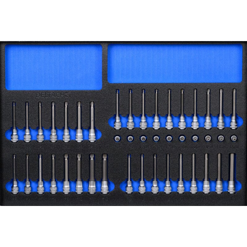 FOAM 3/8" Resi-torx, inbus, veeltand/spline, ribe tbv BUNKER-0