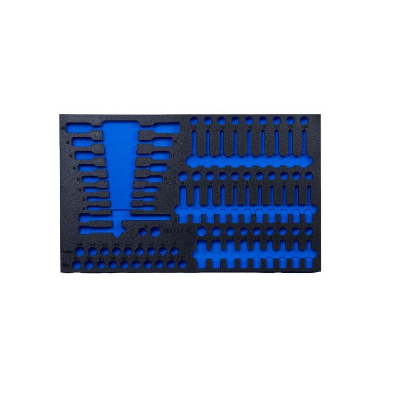 FOAM inlay tbv 525250, lade 3 (1/2"+ kniesleutels)DeltachMZS Gereedschap