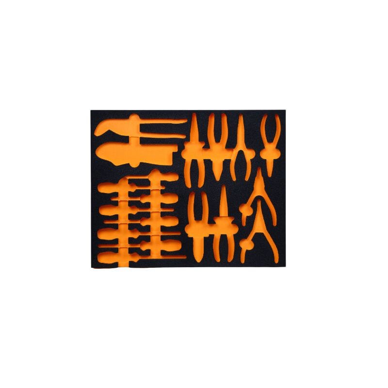 FOAM inlay tbv CTB99068+69, lade 4 (tangen)CustorMZS Gereedschap