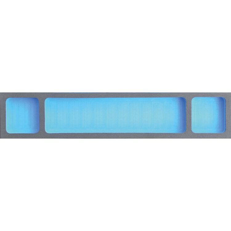 FOAM module leeg, 1 groot en 2 kleine vakken (1/2M)DeltachMZS Gereedschap