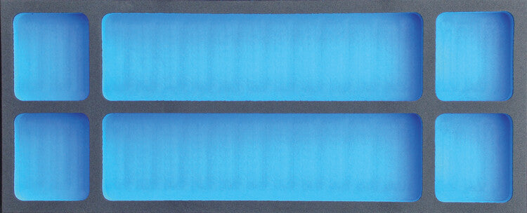 FOAM module leeg, 2 grote en 4 kleine vakken (M)