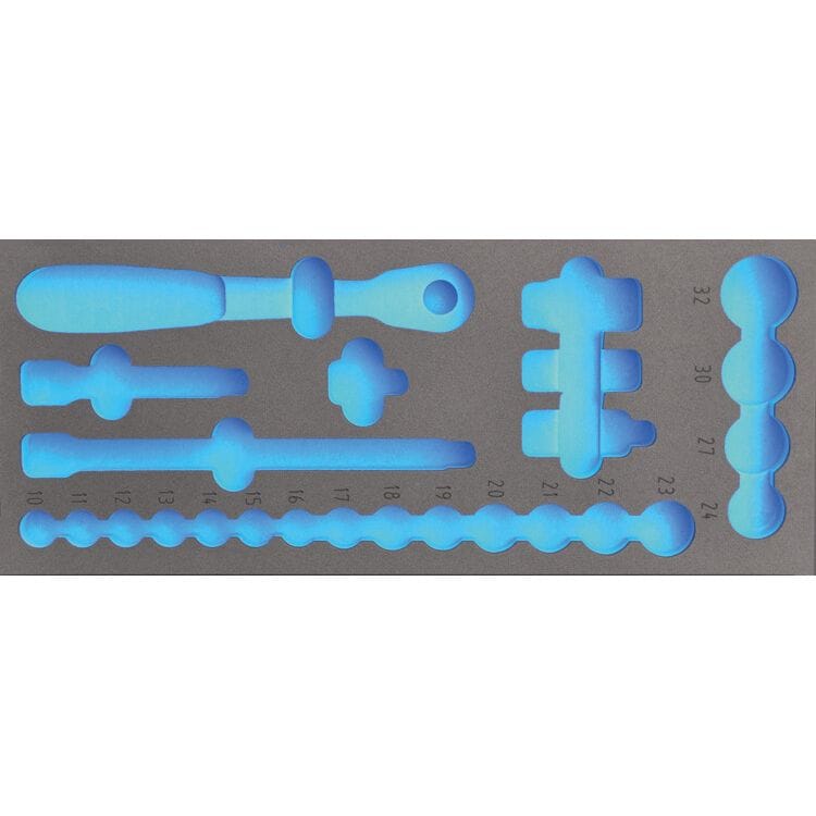 FOAM module leeg, tbv 120025 (1/2" doppenset)DeltachMZS Gereedschap
