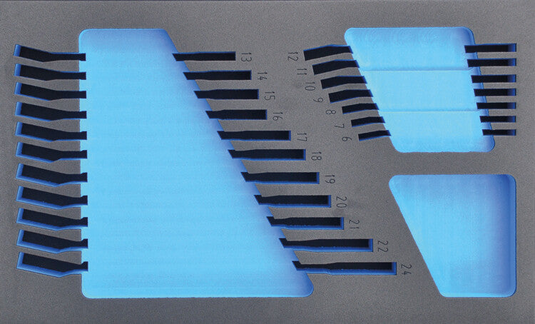 FOAM module leeg, tbv 201000 (steekringsleutels)