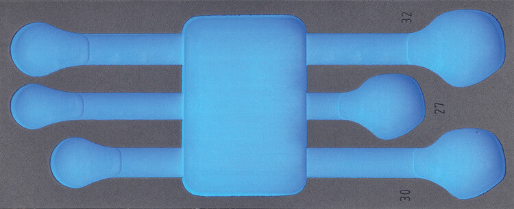 FOAM module leeg, tbv 201001 (steekringsleutelset, 3dlg)