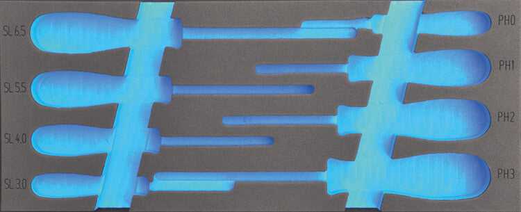 Schroevendraaierset, 8-delig, M-module