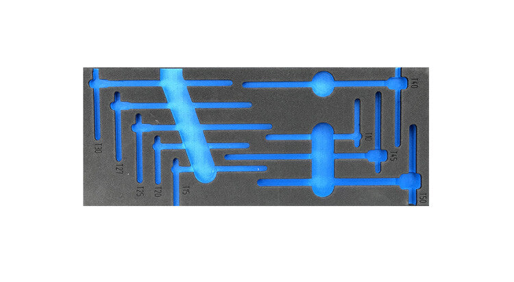 Torx T-Sleutelset, 9-delig, M-module
