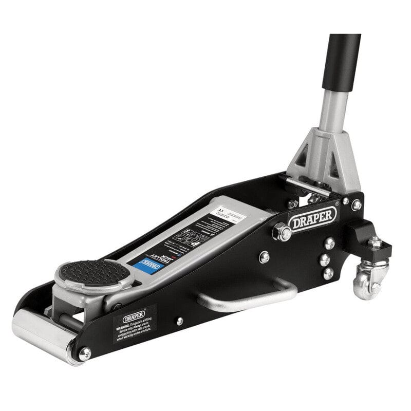 Garagekrik alu/staal ultra laag, 1,5 ton-Draper Tools-MZS Gereedschap