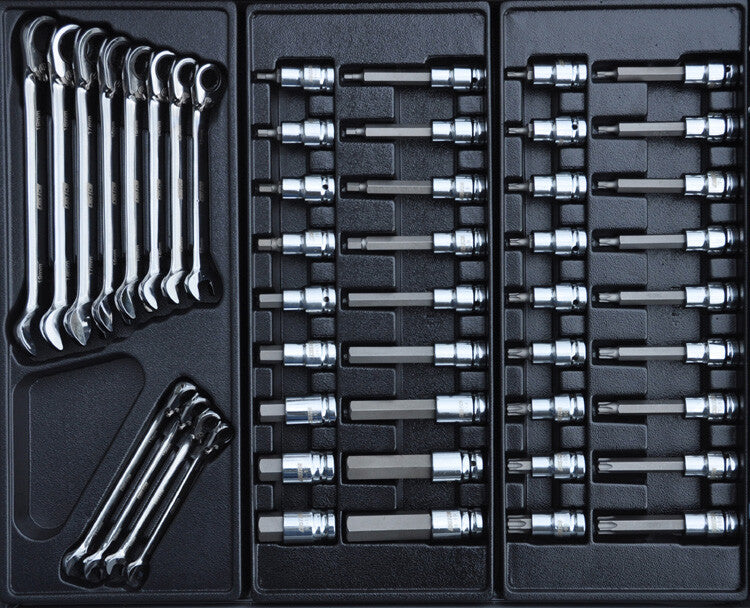 Gereedschapswagen COMPACT, 5 laden gevuld