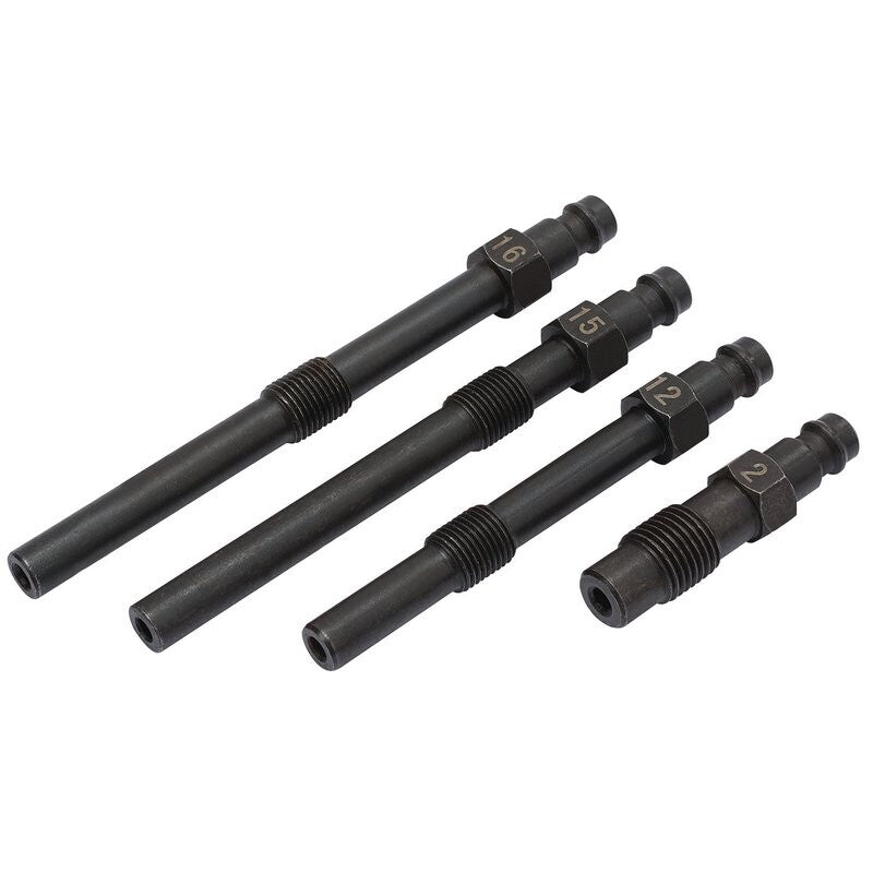 Gloeibougie adapterset, 4dlg, tbv 35877+35878+35886