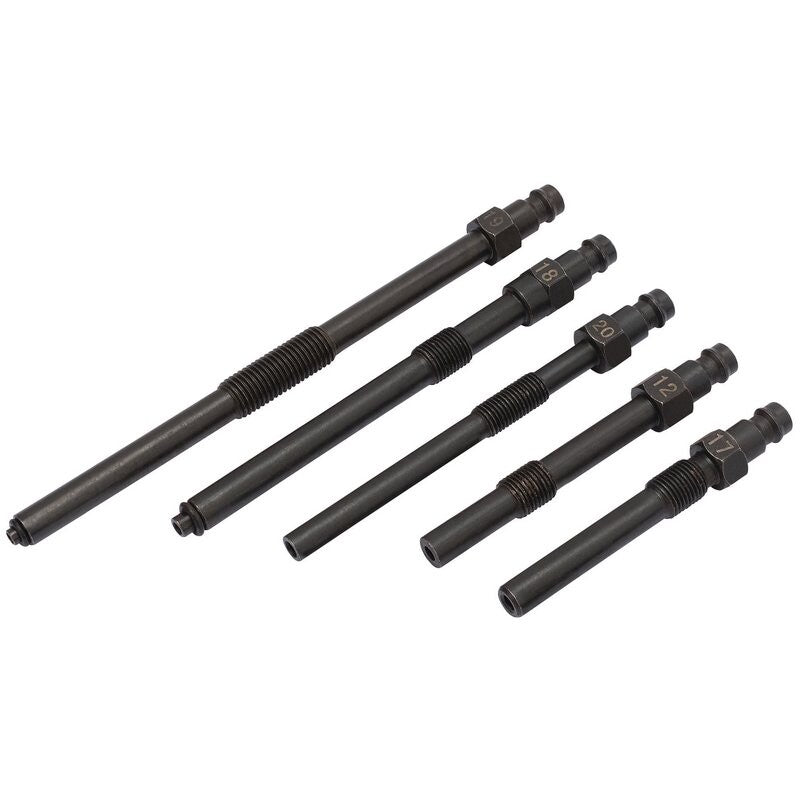 Gloeibougie adapterset, 5dlg, tbv 35877+35878+35886