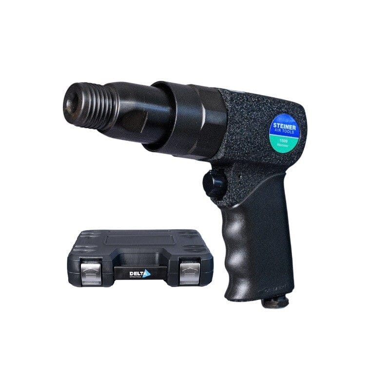 Hakhamer HD, 10mm, 6 - kant, in koffer met acc.Steiner AirtoolsMZS Gereedschap