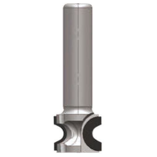 Diamant Afrondfrees R=6 mm, L2=21,9 mm, TL=82 mm, S=25 mm, Z=2, DP