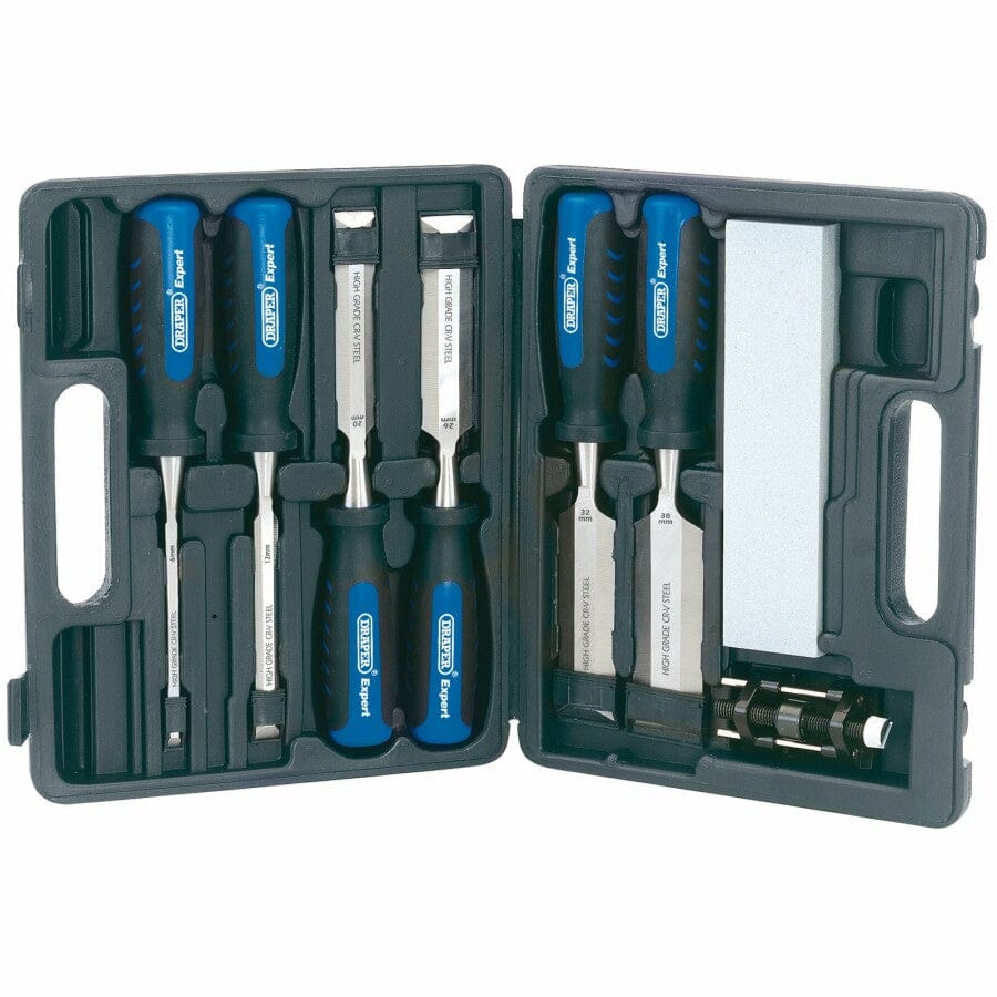 Houtbeitelset, 8dlgDraper ToolsMZS Gereedschap