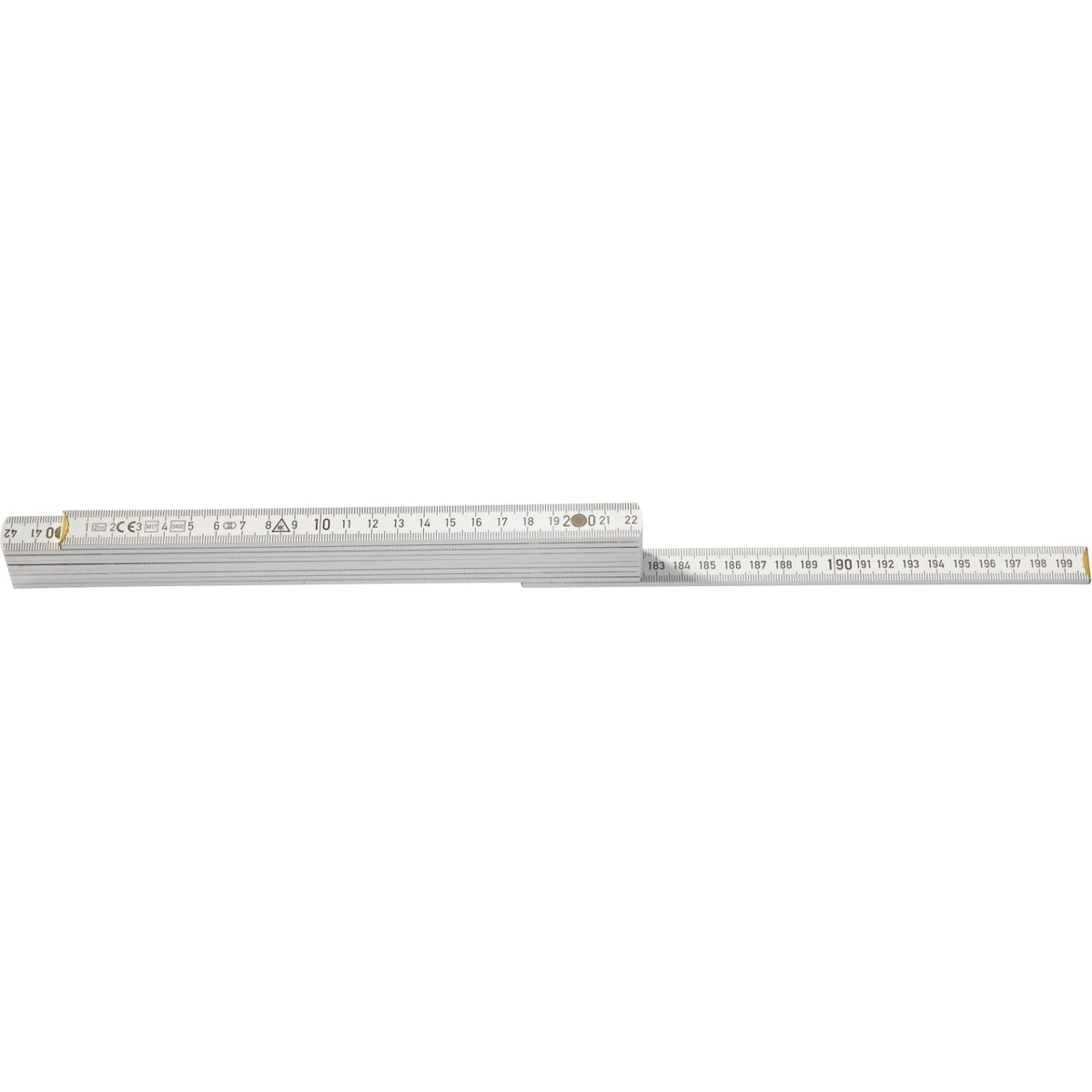 Hultafors Duimstok 3500 2m - wit – foto 3