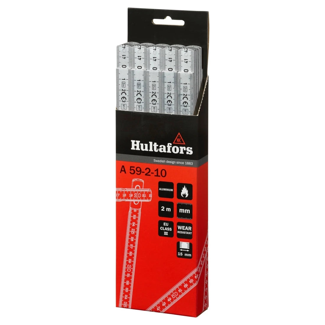 Hultafors Duimstok A 59 2m - 10-delig – foto 6