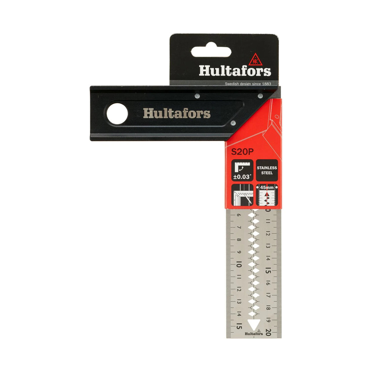 Hultafors Winkelhaak Square Pro S20P 200 mm – foto 3