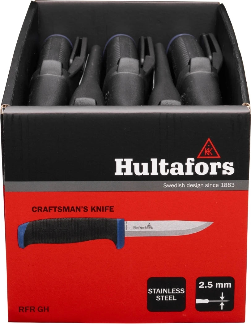Hultafors Mes RFR GH Frictiegrip - Japans RVS – foto 9