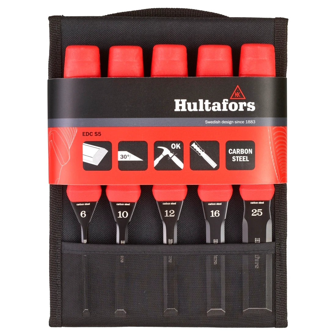 Hultafors Beitelset EDC in etui – foto 3