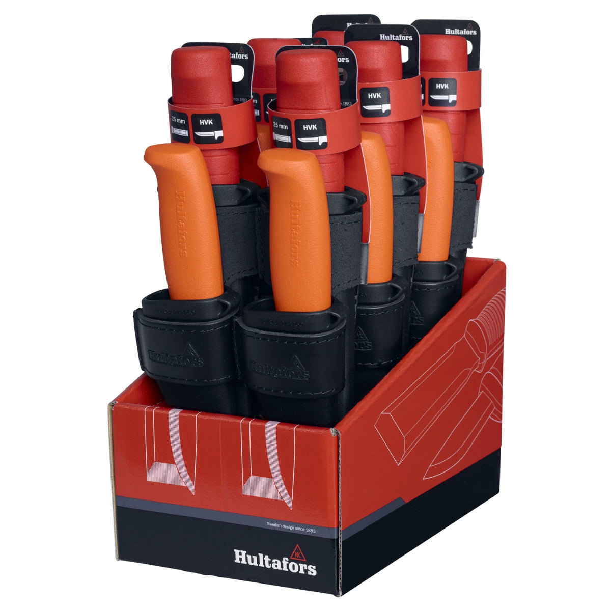 Hultafors dubbel Holster met Mes HVK & EDC 25 – foto 4