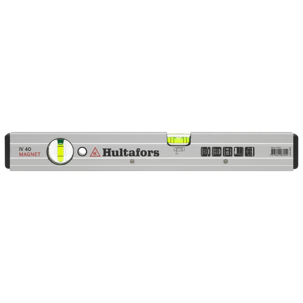 Hultafors Waterpas IV 40 magnetisch – foto 1