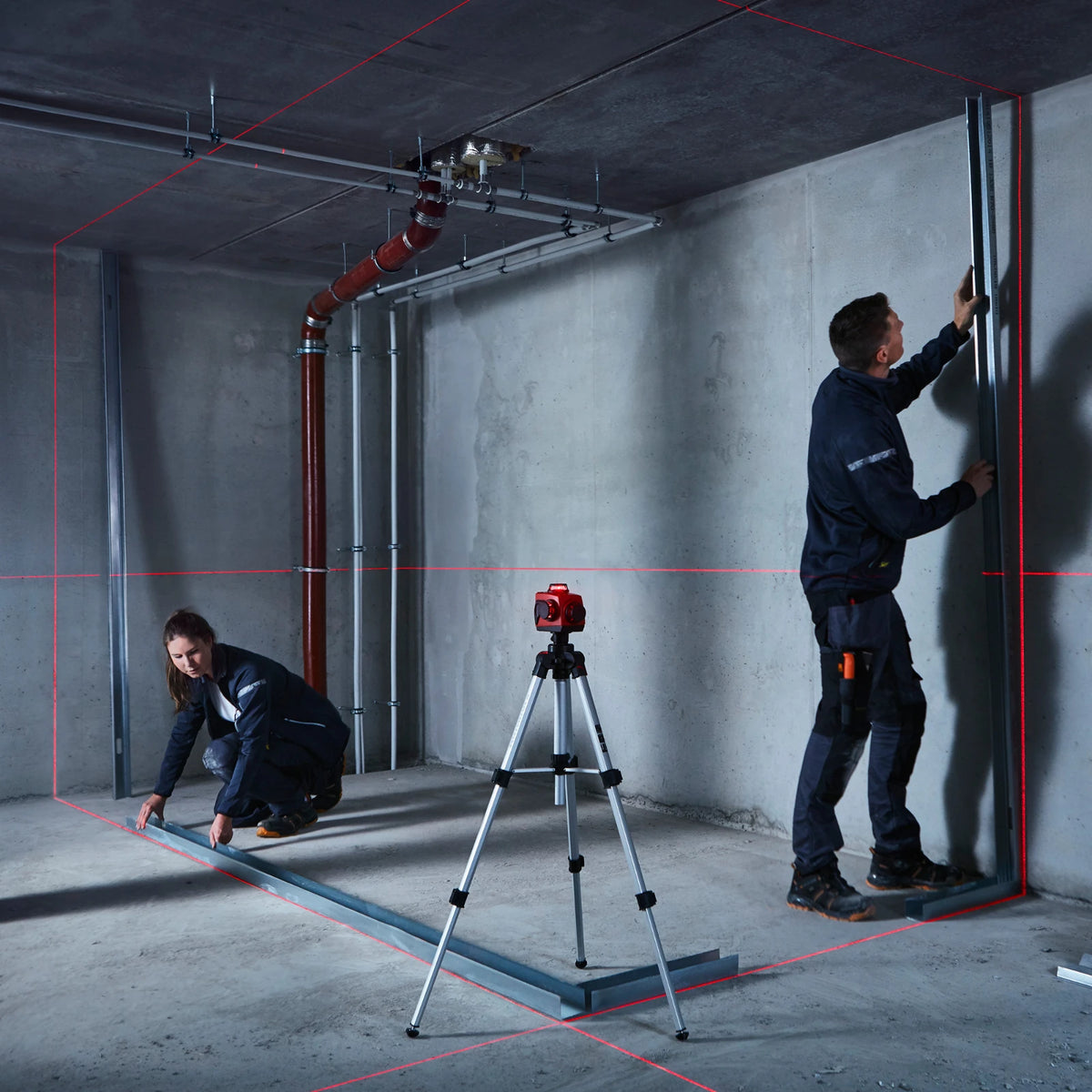 Hultafors Kruislijnlaser H3 rood - 3x360 graden – foto 6