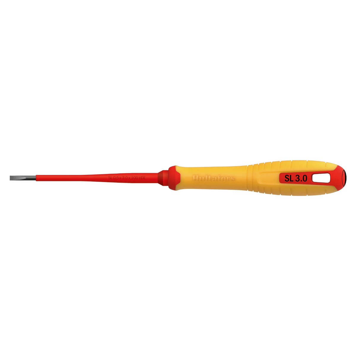 Hultafors VDE Sleufschroevendraaier 0,5x3,0 mm – foto 1