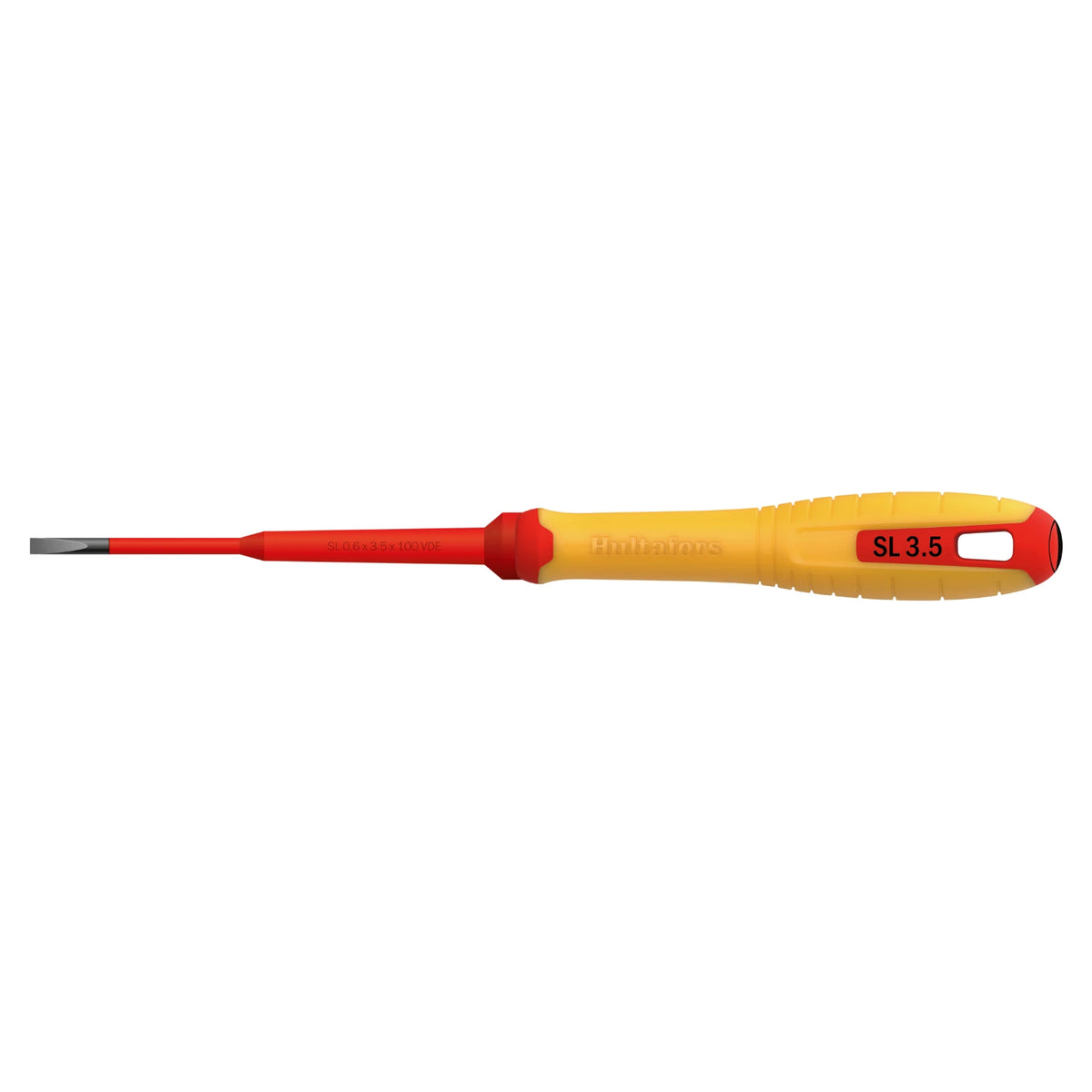 Hultafors VDE Sleufschroevendraaier 0,6x3,5 mm – foto 1