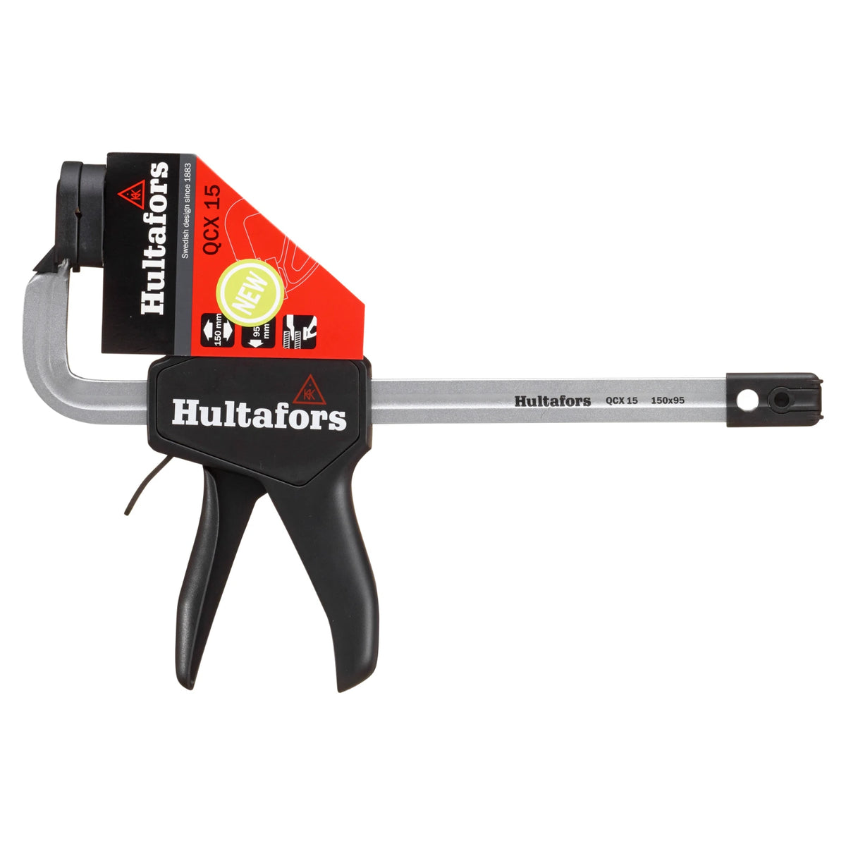 Hultafors Lijmklem QCX 15 zwart - met snelspanner – foto 5