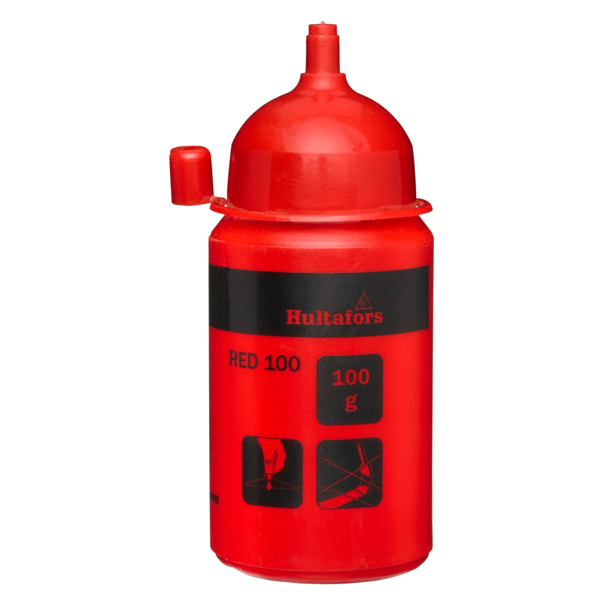 Hultafors Slaglijnkrijt Rood - 100 gram – foto 1