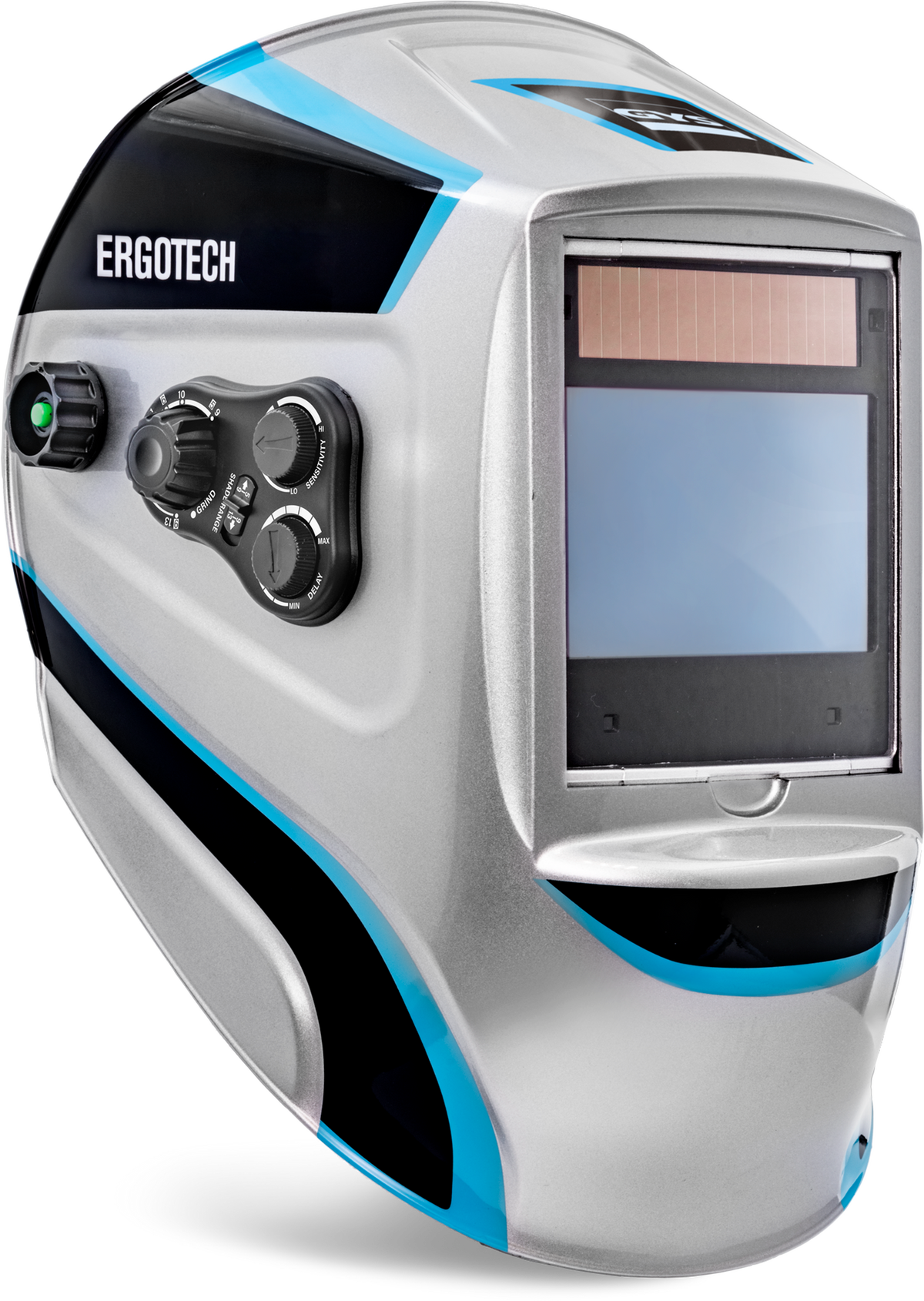 GYS Lashelm LCD Ergotech 5/9-9/13 zilver True Color