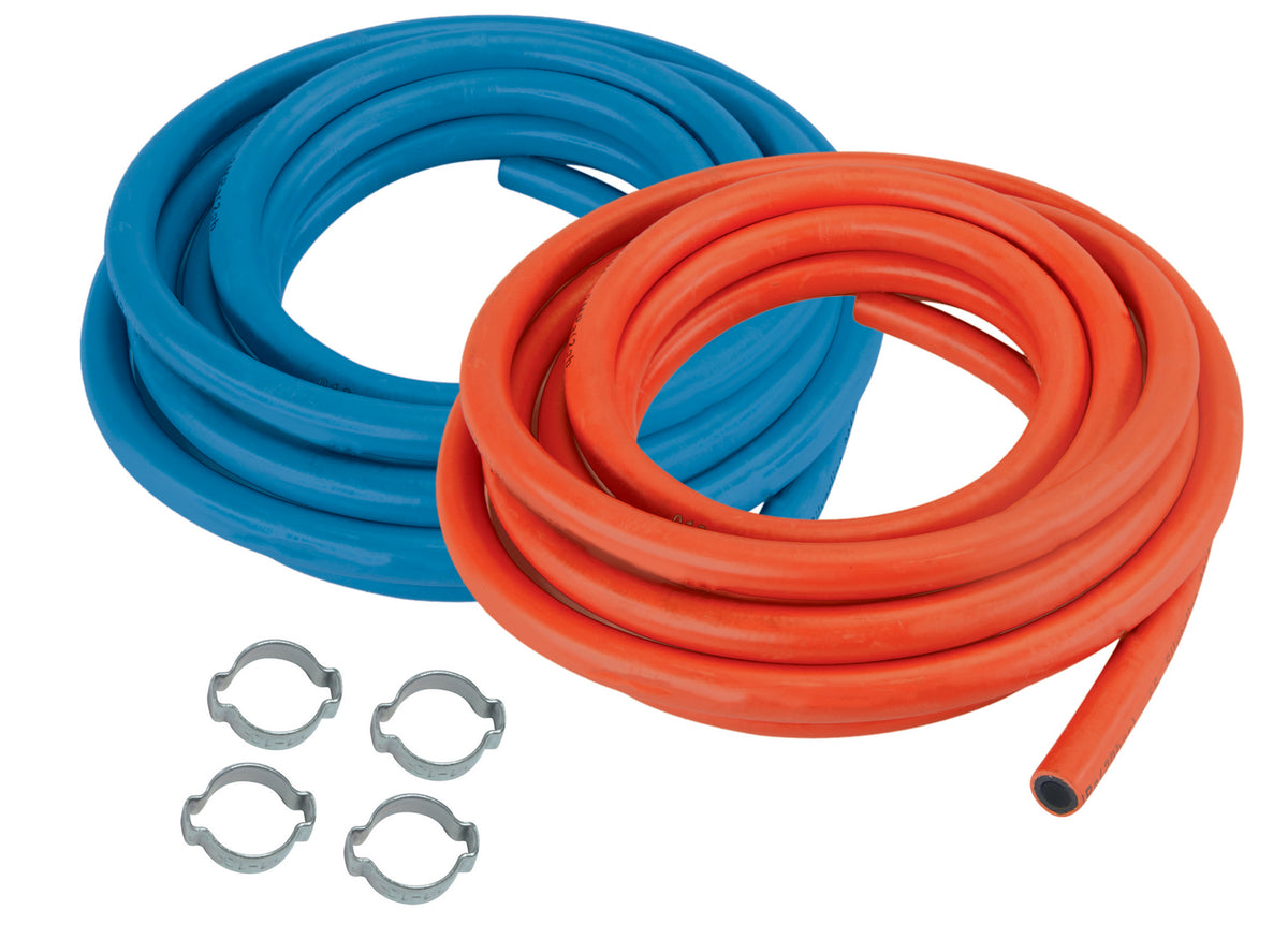 GYS Slangenset zuurstof en acetyleen 2 x 4 m Ø6,3 mm