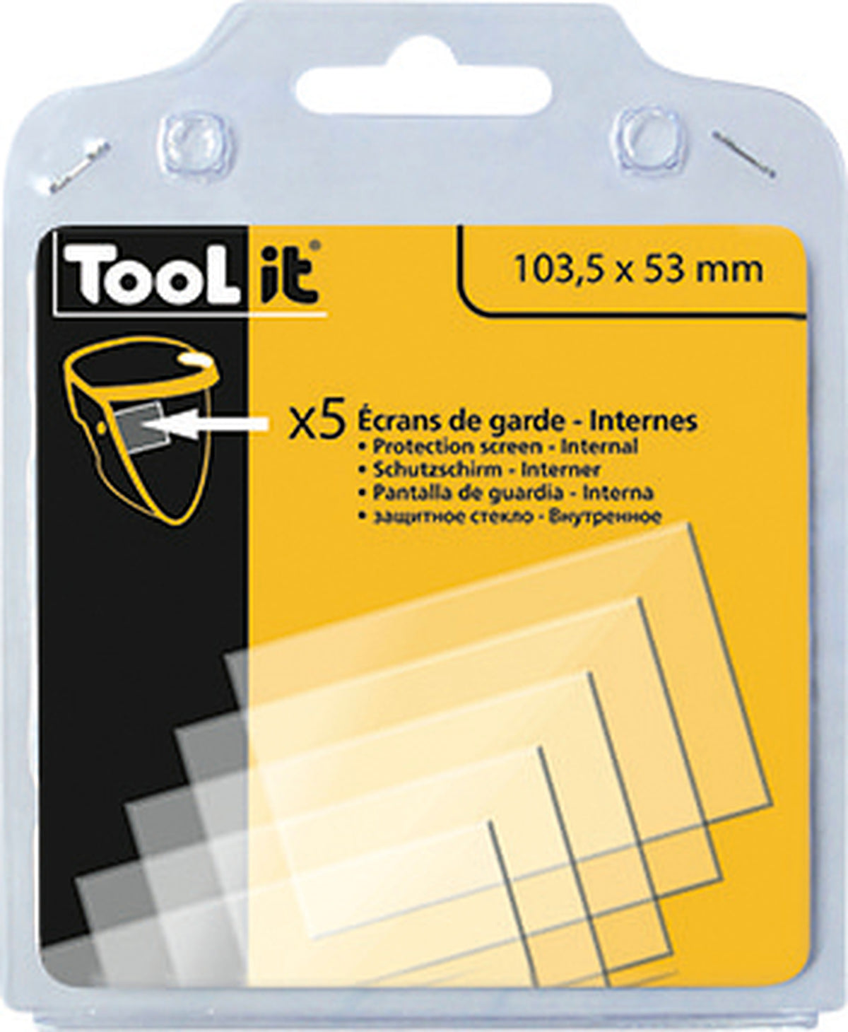 GYS Binnenglazen 103,5 x 53 (5 stuks)