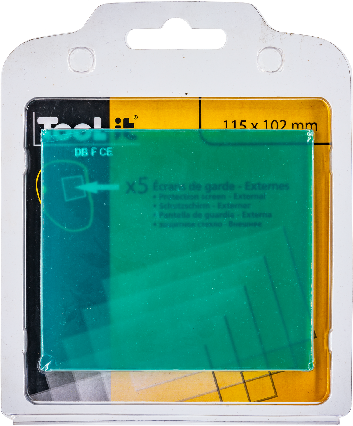 GYS Buitenglazen 115 x 102 voor Hermes 9-13 (5 stuks)