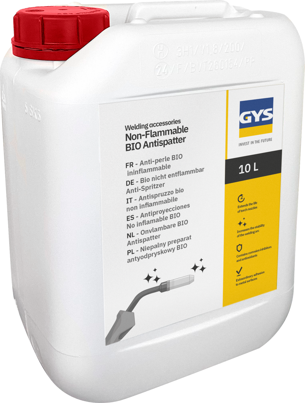 GYS Anti-spat lasspray Protec 10 liter