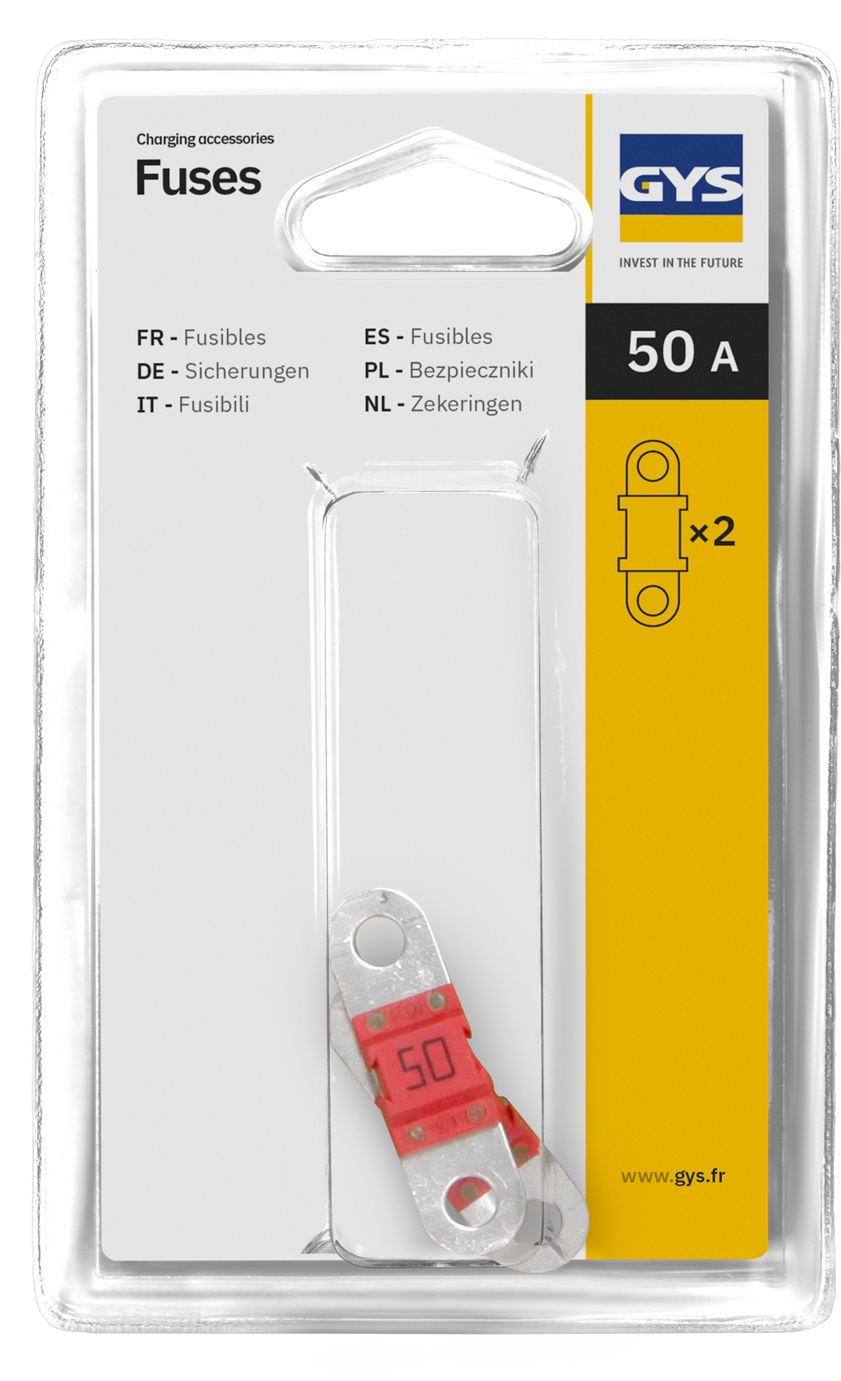 GYS Zekeringen 50A voor CA 360 (2 stuks)