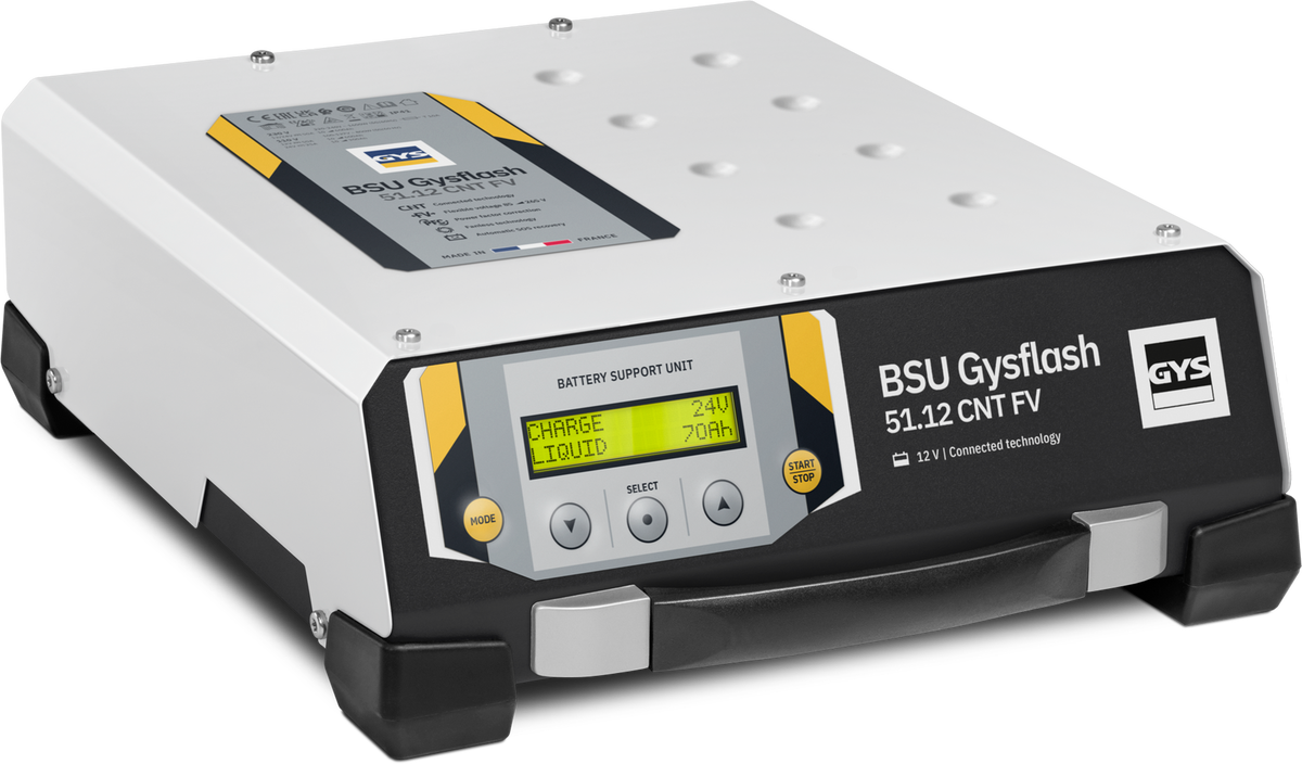 GYS Acculader Gysflash 51.12 CNT FV (kabels 2,5 m)