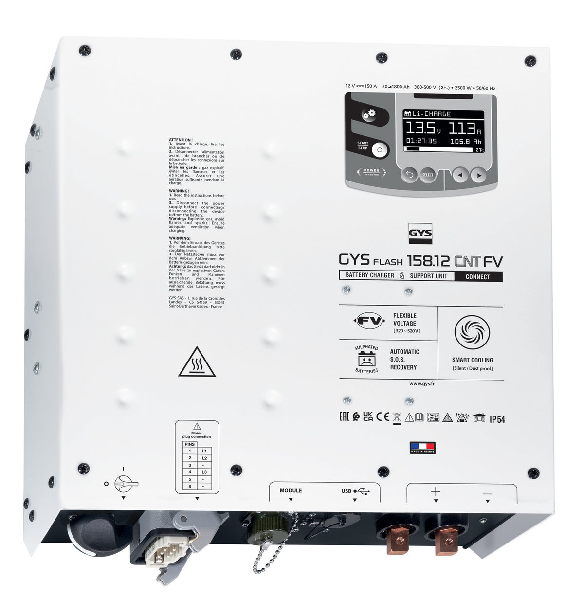 GYS Acculader Gysflash 158.12 CNT FV