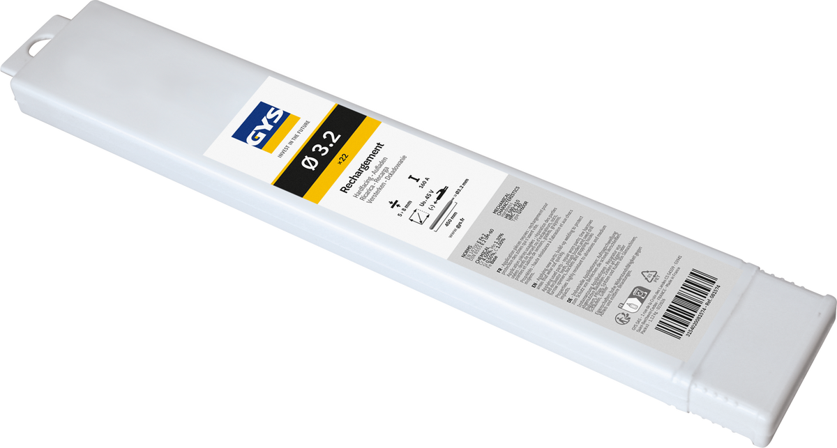 GYS Opbouwlaselektroden Ø3,2 x 450 1 kg (22 stuks)